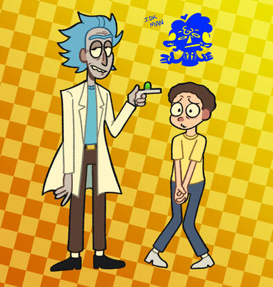 Rick & Morty Art
